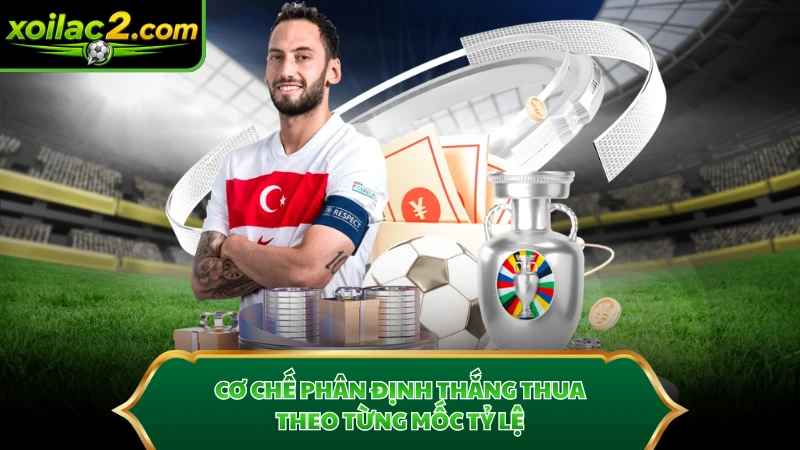 Cơ chế phân định thắng thua theo từng mốc tỷ lệ
